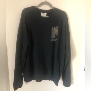 Park’s Project National Parks Oversized Black Crewneck Sweatshirt